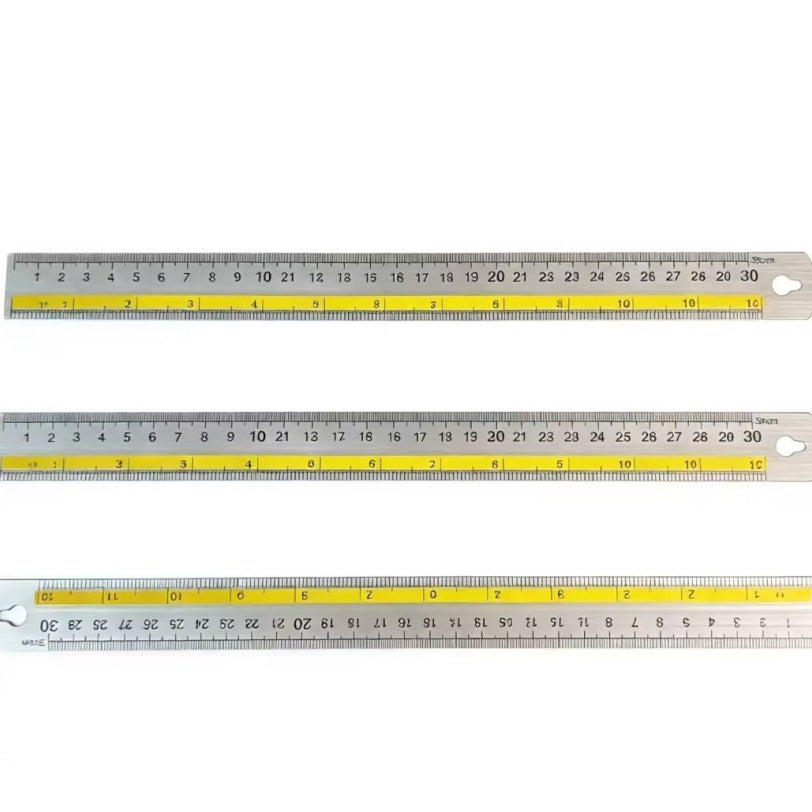 30cm Multifunctional Aluminum Ruler Rust And Corrosion Resistant High