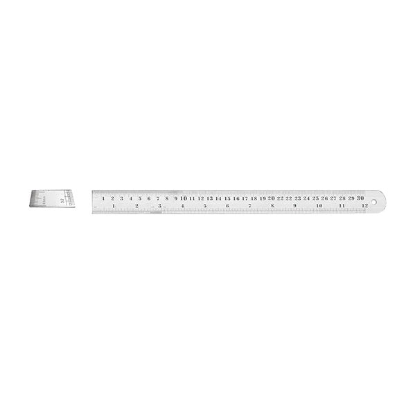 Aluminium Ruler With Metric Inch Graduation Scale