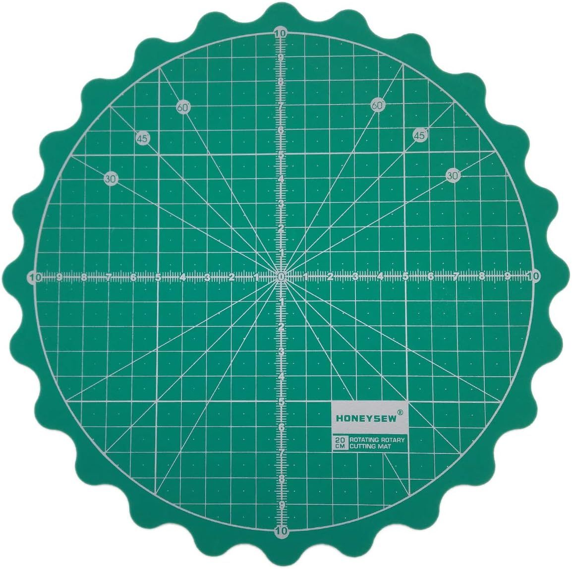 8 Inch 360 Degree Self Healing Cutting Mat With Non Slip