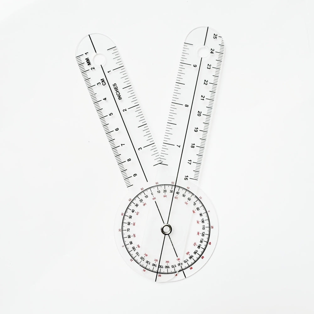 Shenkir Plastic Multifunction 25cm 9 Folding Scale Ruler
