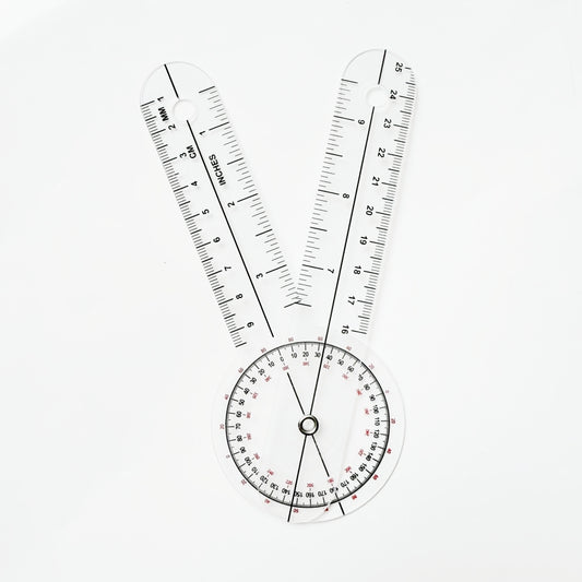 Shenkir Plastic Multifunction 25cm 9 Folding Scale Ruler